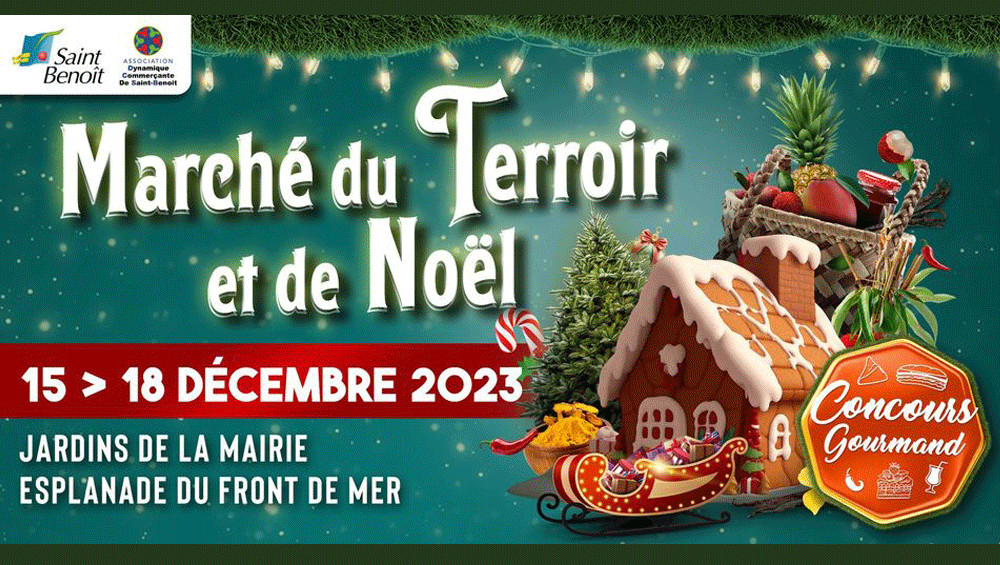 Marché du Terroir à St Benoît 